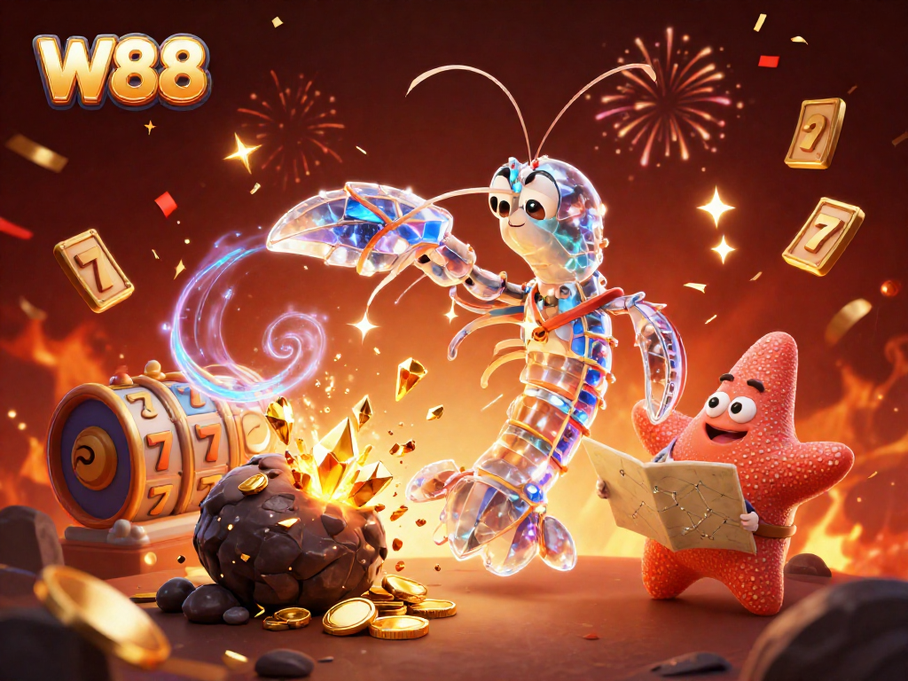 Engage in thrilling W88 adventures while winning big with colorful slot machines and dynamic jackpot elements.